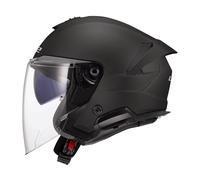 LS2, Jet-Motorradhelm VERSO II SOLID Matt Black, L