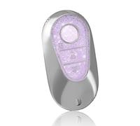 OFF WE GO Schlüsselhülle Cover für Mercedes Benz Autoschlüssel Hülle Auto Schlüssel Cover für Class C W206 Class S W223 GLC X254 EQS V297 EQE V295 S300 S350 S400 C200 C260 Schlüssel Gehäuse,Violett