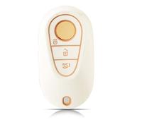 OFFCURVE Autoschlüssel Hülle Schlüsselhülle, Schlüsselcover Schlüsselgehäuse Schutzhülle 3 Tasten Passt für Mercedes Benz C-Klasse W206 S-Klasse W223 S300 S350 S450 S500 S350l S400l S500l C200 C260