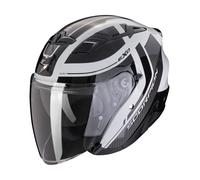 Offener Motorradhelm SCORPION EXO-230 PUL grau-schwarz Ausverkauf S