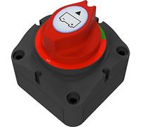 Offgridtec Batterie-Trennschalter 12V/24V/48V, 275A Dauerstrom, M10-Anschlüsse, Drehschalter zur Stromunterbrechung für Auto, Wohnmobil, Boot, Solar, Stromisolierung, ABS-Gehäuse, einfache Montage