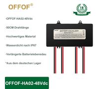 OFFOF Batterie Balancer 2x12V Akku Equalizer Battery Voltage Laden Entlade 24Vdc