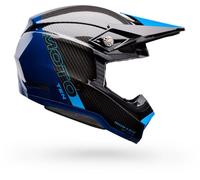 Offroad-Helm Bell Moto-10 Spherical Strike Blue