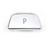 OGJFD Elektrische Feststellbremse Auto-Schalthebel Auto-Parkknopf Buchstabe P-Knopf Für F20 F22 F30 F34 F36 F32 F33 F10 F06 F12 F13 F25 F26 F02 F07 F15 F16 Parkbremse Modul(Silber)