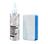 Oil Film Cleaner, Dirt Remover, Windshield Film Cleaner, 150ml Fluid with Sponge, Powerful Glass Oil Remover, Cleaning Fluid with Clear Feature, Exterior Detailing for SUV & RV