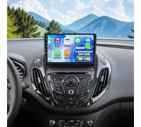 OiLiehu 2G+64G Android 13 Doppel Din Radio Carplay Android Auto Autoradio Mit Bildschirm 9 Zoll für Ford Transit Custom Connect Courier 2014-2018 mit WiFi/GPS/Bluetooth/FM RDS/EQ/Rückfahrkamera/Canbus