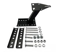 Okiyakusama Ersatzradhalter Anhänger Ersatzradhalter Metall Montageplatte Seitenarme Befestigungsteile für Wohnmobile Nutzfahrzeuge Auto 189mm190mm