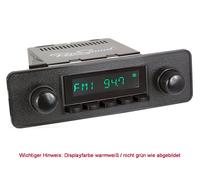 Oldtimer Autoradio RetroSound DAB+ Bluetooth AUX-In für Mini 1100 1980 1981 UKW