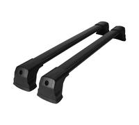 Dachträger Gepäckträger für BMW 3er G20 G80 2019-2024 Grundträger Alu Schwarz 2x