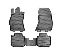 OMAC Gummimatten Fußmatten kompatibel mit Subaru Outback 2010-2014 TPE Automatte Schwarz 4X