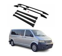 Dachreling + Dachträger x3 Schwarz Alu für VW Transporter T5 T6 Lang mit TüV ABE