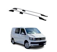 Dachreling für VW T5 T6 Transporter Multivan Caravelle 2003-2024 L1 Alu Grau