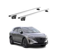 OMAC Dachträger für Nissan Qashqai J12 2021-2026 Aluminium Silber