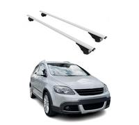 OMAC Dachträger für VW Golf mk5 Schrägheck 2004-2009 Stahl 2 Stangen Silber