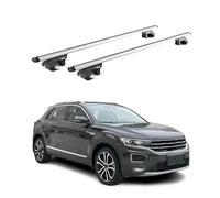 OMAC Dachträger für VW T-ROC 2017-2025 Aluminium Silber