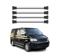 OMAC Dachträger für VW T5 T6 T6.1 Multivan Caravelle Transporter Alu Silber