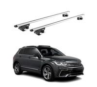 OMAC Dachträger für VW Tiguan Allspace 2016-2023 Aluminium Silber