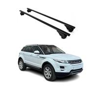 OMAC Dachträger Querträger für Land Rover Range Rover Evoque I L538 2012-2018 - Abschließbar - Max. 75 kg - 2 Stangen Schwarz