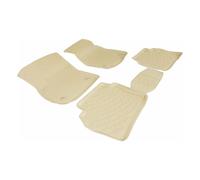 OMAC Fußmatten 3D Gummimatten kompatibel mit Opel Insignia B 2017-2025 Gummi TPE Beige 4tlg