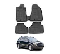 OMAC Gummimatten Fußmatten für Hyundai Tucson 2004-2010 TPE Automatte Schwarz 4x