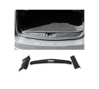 OMAC Innen Ladekantenschutz Stoßstange kompatibel mit Dacia Duster 1 2010-2017 ABS Schwarz 3tlg