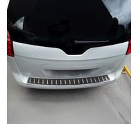 OMAC Ladekantenschutz Stoßstange kompatibel mit Peugeot 5008 2017-2025 Chrom Kohlefaserfolien