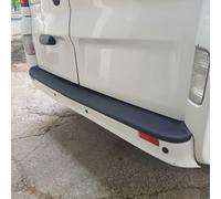 OMAC Ladekantenschutz Stossstangeonschutz Heckstossstange kompatibel mit Opel Vivaro 2001-2014 | Auto Innen Zubehör Kofferraum Kratzschutz Selbstklebend Matt ABS Gebürstet