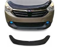 OMAC Motorhaube Deflektor Insekten Steinschlagschutz kompatibel mit Dacia Dokker 2012-21 Dunkel