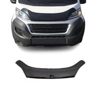 OMAC Motorhaube Deflektor Insekten Steinschlagschutz kompatibel mit FIAT Ducato 2014-2025 Dunkel