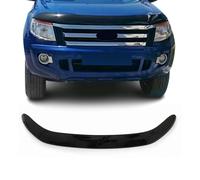 OMAC Motorhaube Deflektor Insekten Steinschlagschutz kompatibel mit Ford Ranger 2011-2015 Dunkel