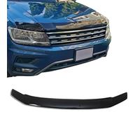 OMAC Motorhaube Deflektor Insekten Steinschlagschutz kompatibel mit VW Tiguan mk2 2016-2024 Dunkel