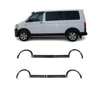 OMAC Radlaufschutz Kotflügel für VW T6 2015-2019 L1 Kurzer LHD ABS 11-tlg | Kotflügel-Schutzleisten, ABS, Schwarz, 11-teilig, L1 Kurzer LHD, fahrzeugspezifisch, passgenau