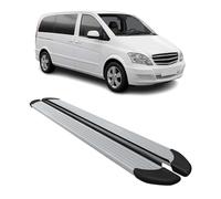 Seitenschweller Trittbretter Schweller für Mercedes Vito W639 2003-14 L1 L2 Alu