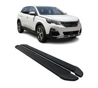 OMAC Seitenschweller Trittbretter Schweller kompatibel mit Peugeot 3008 2016-2025 Alu Schwarz