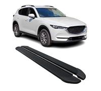 OMAC Trittbretter für Mazda CX-5 2017-2025 Aluminium Schwarz | Seitenschweller, fahrzeugspezifische Passform