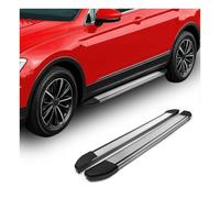 OMAC Trittbretter Seitenschweller für Ford Tourneo Custom 2013-2023 L1 Alu Grau 2 TLG