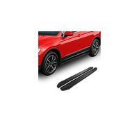 Trittbretter Seitenschweller für Ford Tourneo Custom 2023-2024 L2 Schwarz Alu 2x
