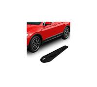 Trittbretter Seitenschweller für Ford Transit Custom 2012-24 Kurzer Alu Schwarz