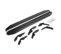 OMAC Trittbretter Seitenschweller kompatibel mit Toyota Hilux 2015-2023 TÜV ABE Schwarz Aluminium 2X