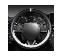 OMDHATU Auto-Lenkradabdeckung Für Mitsubishi Für Outlander Für Mirage ASX 2012-2019 Für Eclipse Für Cross 2017-2019 L200 2015-2017 Auto-Zubehör (Color : Weiss)