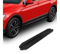 OMTEC Trittbretter Seitenschweller für Mercedes M Klasse W163 1998-2005 Alu Schwarz