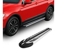 Trittbretter Seitenschweller Seitenbretter für Mercedes ML W164 Aluminium Silber