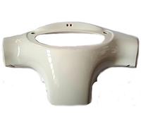 one by Camamoto 77390151F Lenkerabdeckung für das Armaturenbrett, hinten, weiß, kompatibel mit Aprilia Scarabeo/Scarabeo Street Restyling 50 / 100cc Baujahr 2001 bis 2012 | Aprilia 85175900