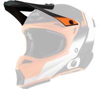 Oneal 10Series Hyperlite Blur Helmschirm, schwarz-orange für Männer