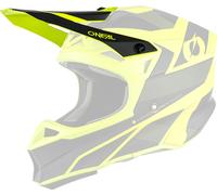 Oneal 10Series Hyperlite Compact Helmschirm, schwarz-gelb für Männer