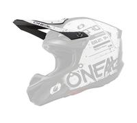 Oneal Ersatz Schirm 5Series Scarz V.24, schwarz-weiß