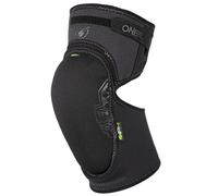 O'NEAL | Knie-Protektoren | Motocross Enduro Motorrad | Hochdichter IPX® Aufprallschutz, elastischem Klettband, Atmungsaktives Neopren | Junction Lite Knee Guard | Erwachsene | Schwarz | Größe M