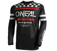 O`neal Element Jersey Squadron V.22 Schwarz/grau S