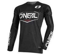 O'NEAL | Motocross-Trikot | Enduro Motorrad | Schnell trocknendes Performance-Material, Mit großer Bewegungsfreiheit, Slim Fit Schnitt | Jersey Mayhem Hexx | Erwachsene | Schwarz | Größe S