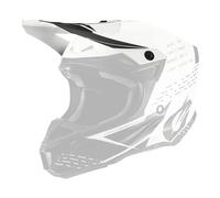 O'NEAL | Motocross-Helm-Ersatzteile | Enduro Motorrad | Ersatzschirm für 5SRS Polyacrylite Helmet TRACE | Visor 5SRS Polyacrylite Helmet TRACE | Erwachsene | Schwarz Weiß | One Size